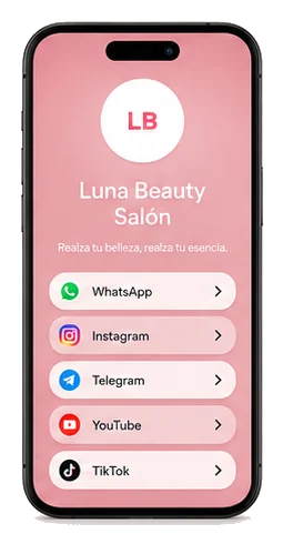 Ejemplo LinkPro para belleza